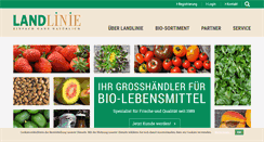 Desktop Screenshot of landlinie.de